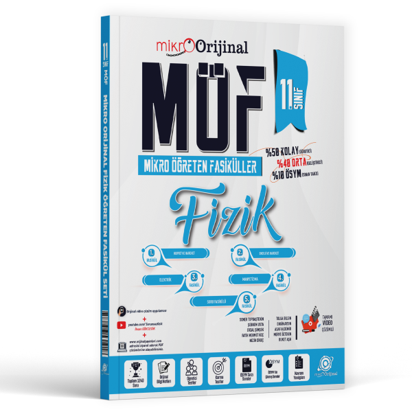 MİKRO ORİJİNAL 11.SINIF MÖF SET FİZİK - 25-26